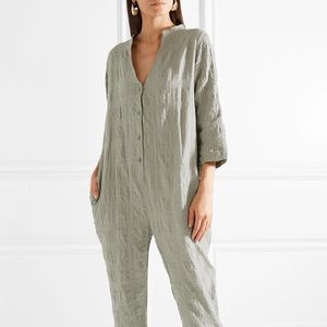 HATCH cotton jumpsuit